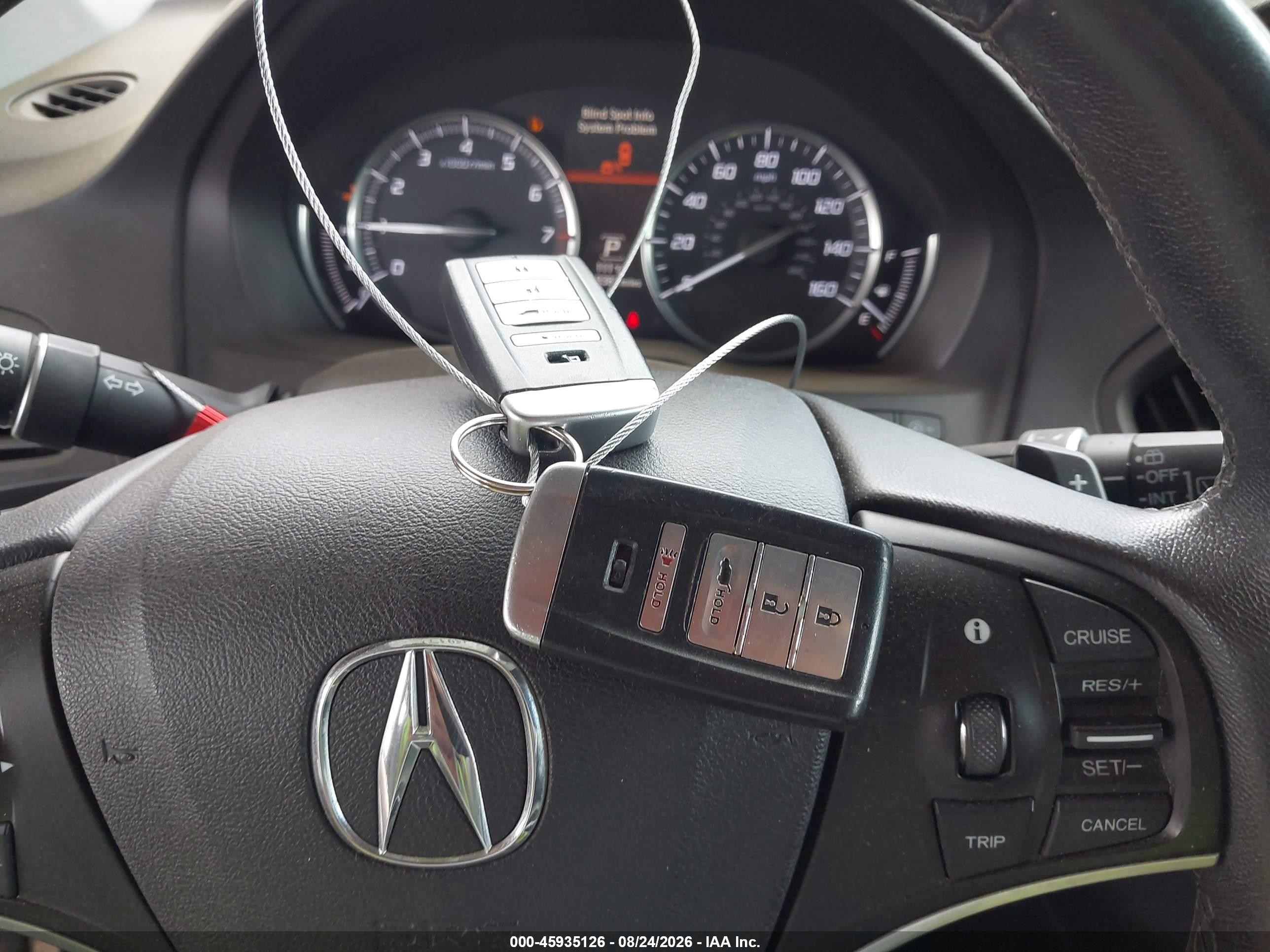 2015 Acura Mdx Technology Package Черный vin: 5FRYD4H41FB022622