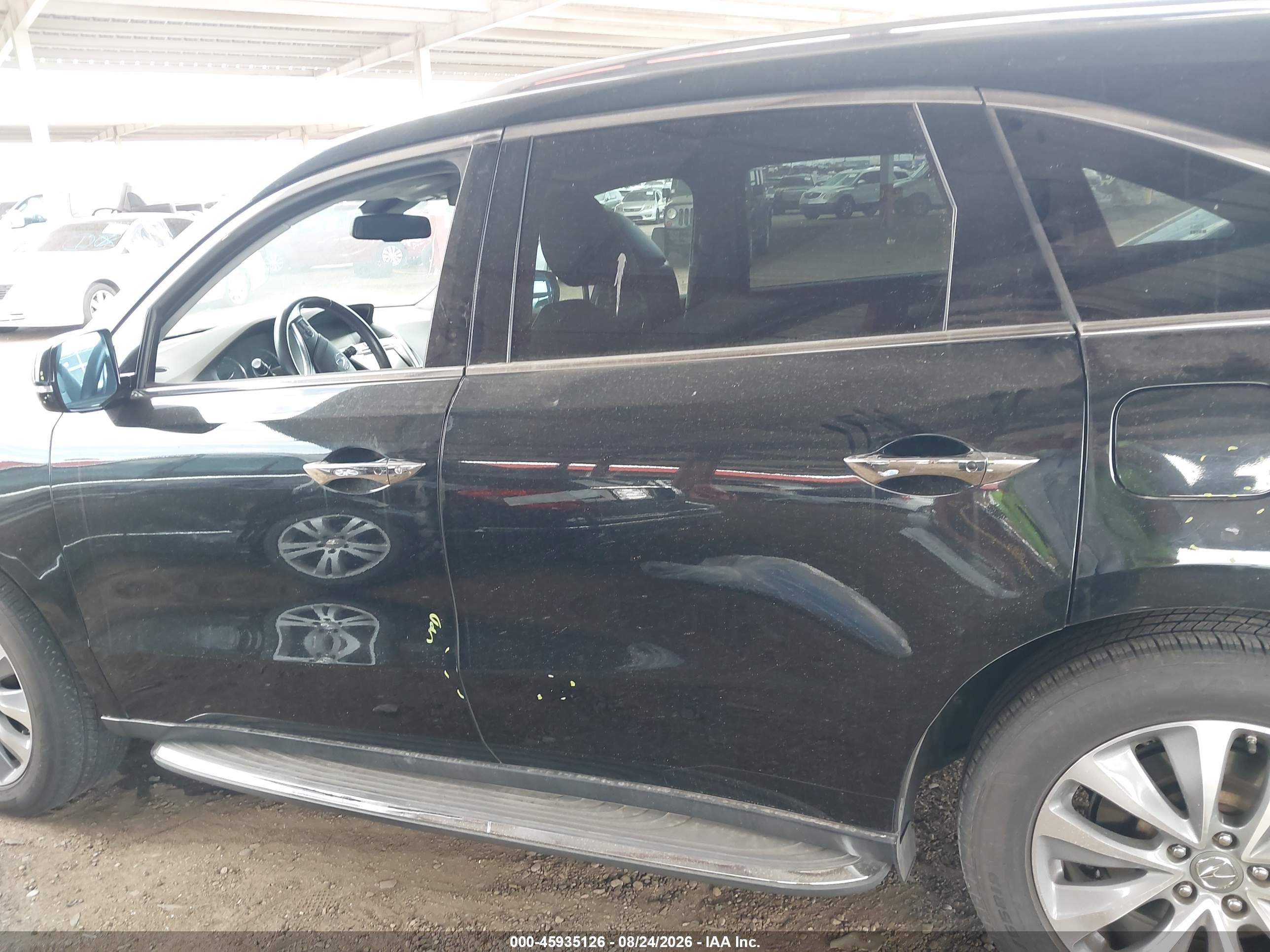 2015 Acura Mdx Technology Package Черный vin: 5FRYD4H41FB022622