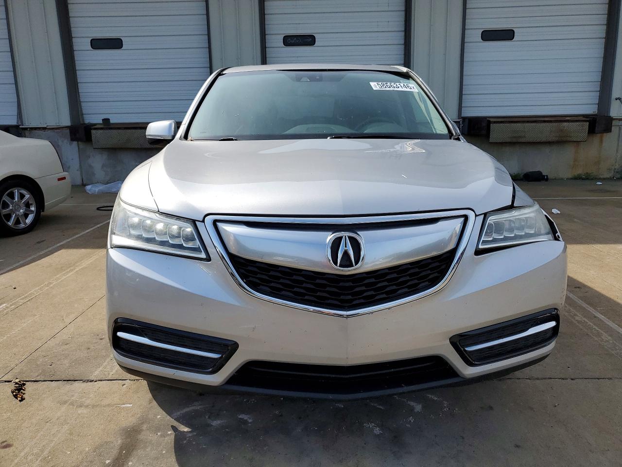 2015 Acura Mdx Technology Silver vin: 5FRYD4H41FB031689