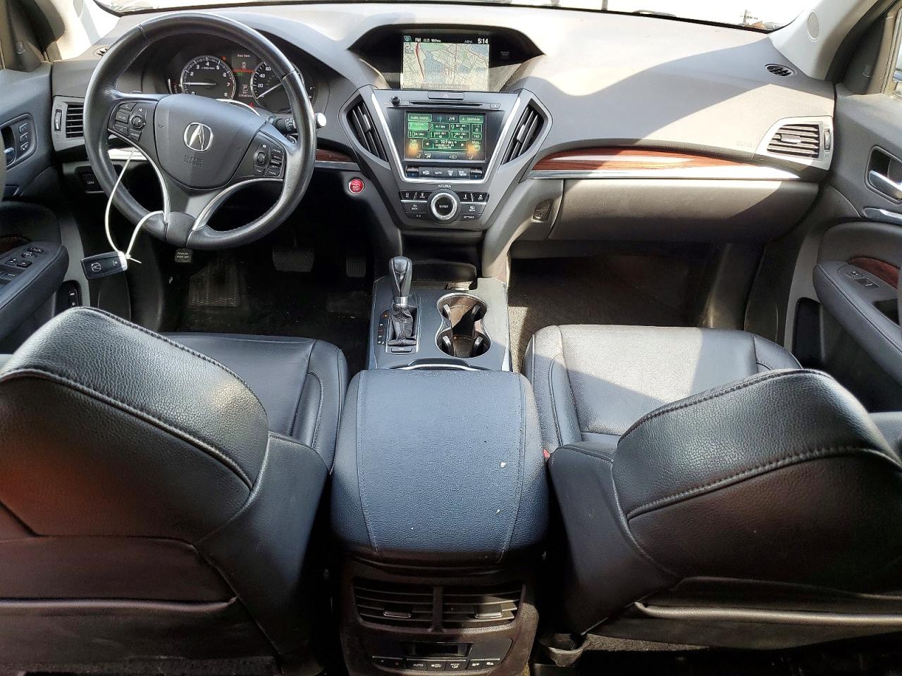 2015 Acura Mdx Technology Silver vin: 5FRYD4H41FB031689