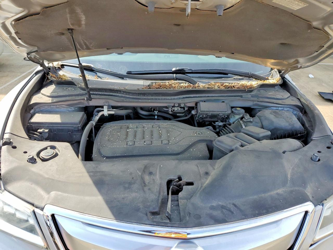 2015 Acura Mdx Technology Silver vin: 5FRYD4H41FB031689