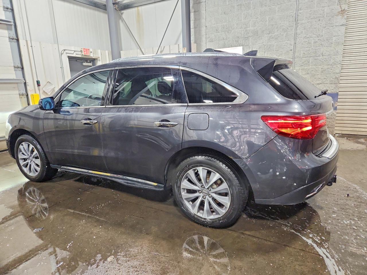 2015 Acura Mdx Technology Угольный vin: 5FRYD4H41FB032549