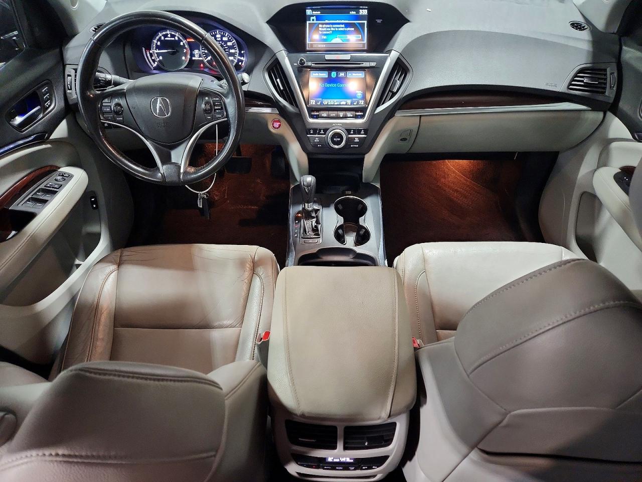 2015 Acura Mdx Technology Угольный vin: 5FRYD4H41FB032549
