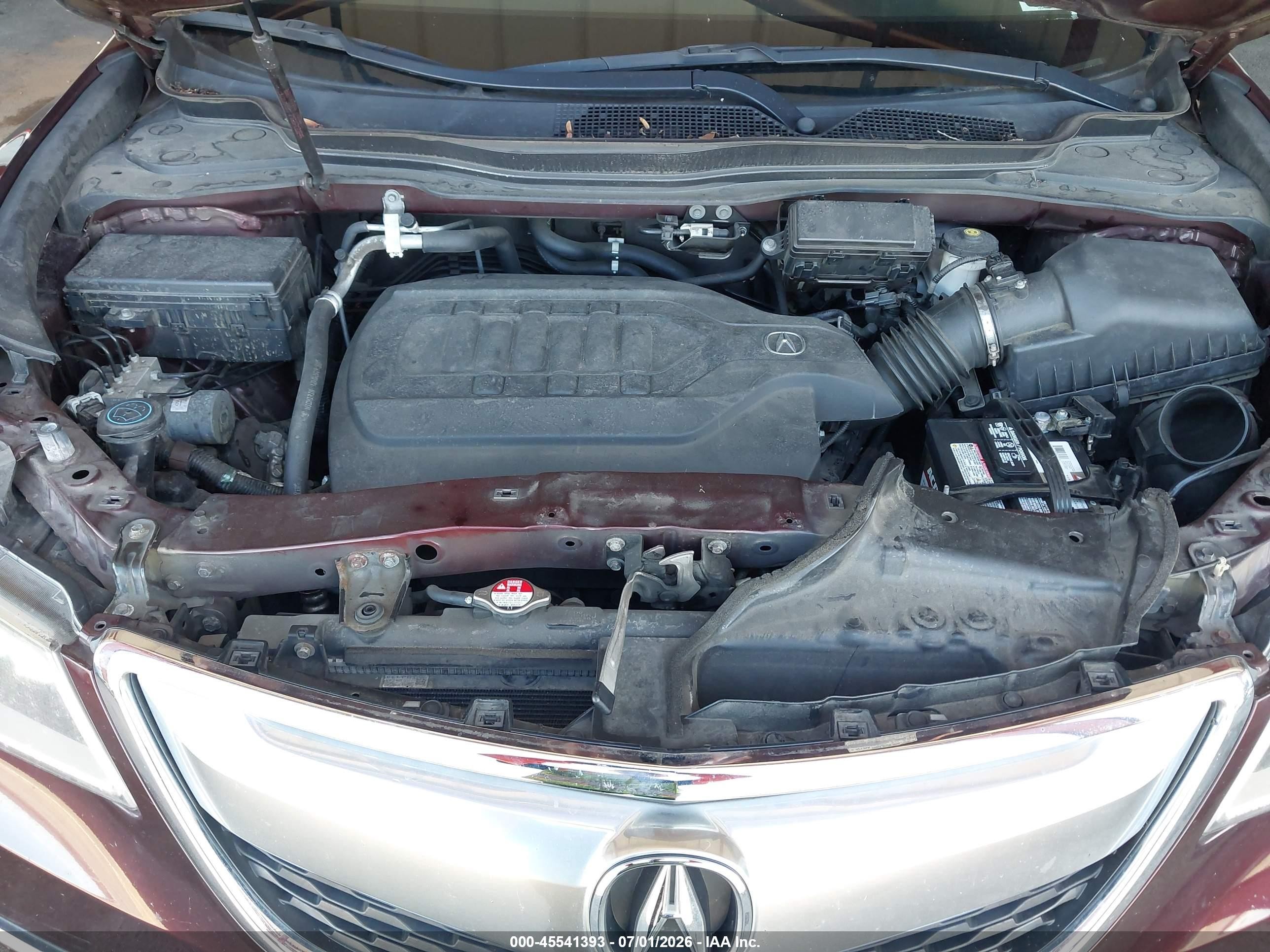 2014 Acura Mdx Technology Package Burgundy vin: 5FRYD4H42EB005472
