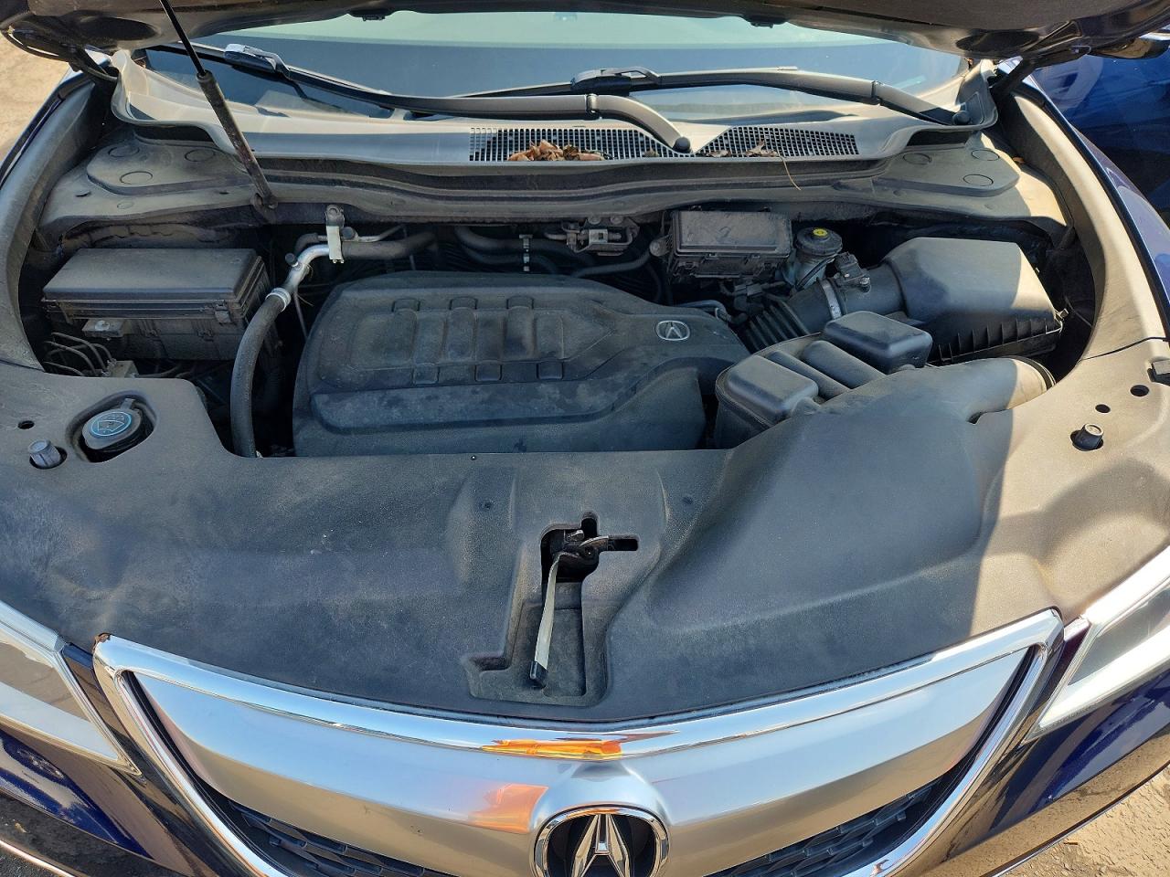 2014 Acura Mdx Technology Blue vin: 5FRYD4H42EB007657