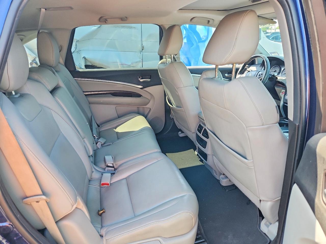 2014 Acura Mdx Technology Blue vin: 5FRYD4H42EB007657