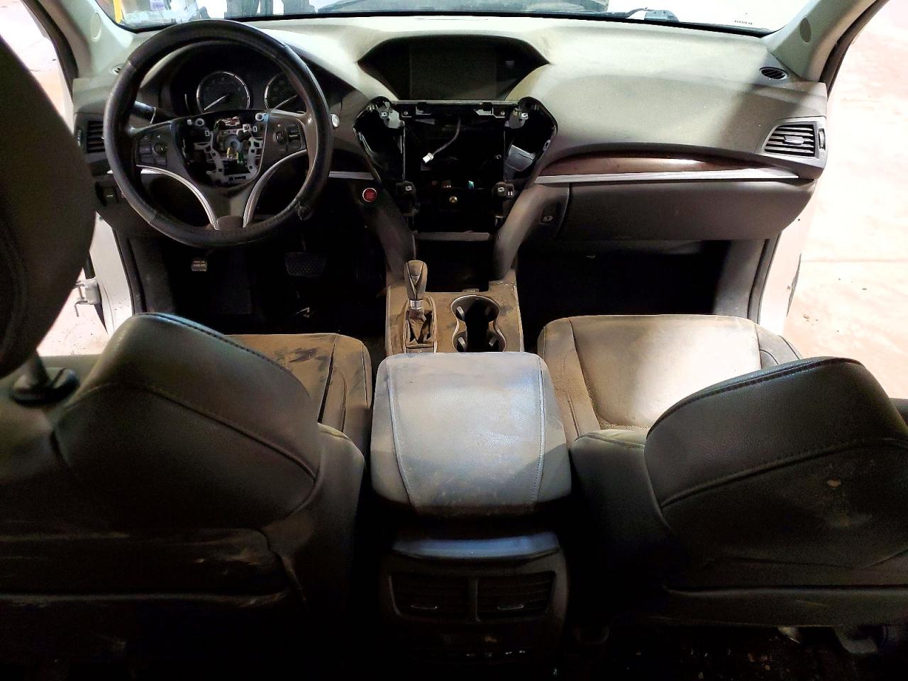 2014 Acura Mdx Technology Gray vin: 5FRYD4H42EB011398