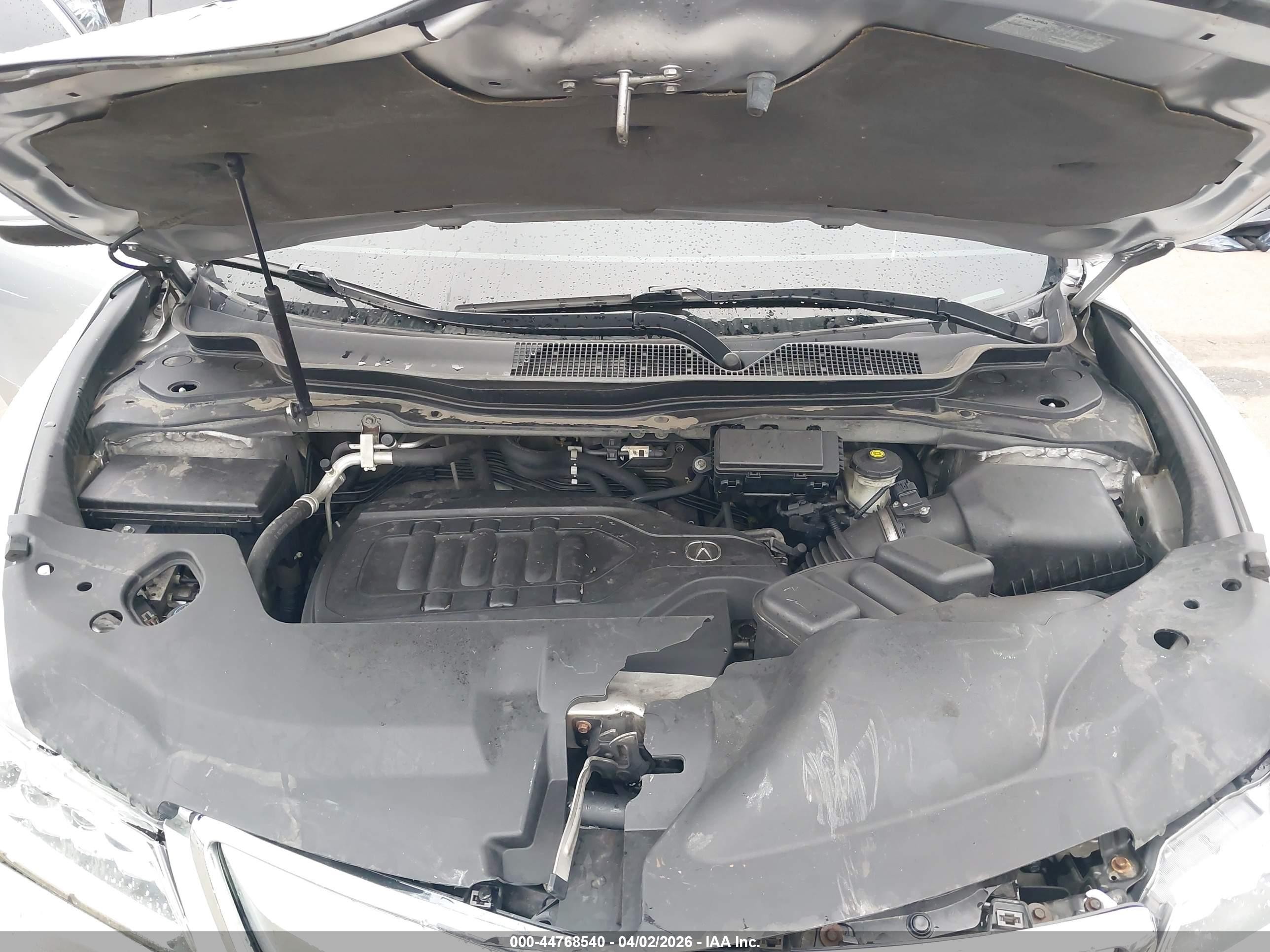 2014 Acura Mdx Technology Package Silver vin: 5FRYD4H42EB023082