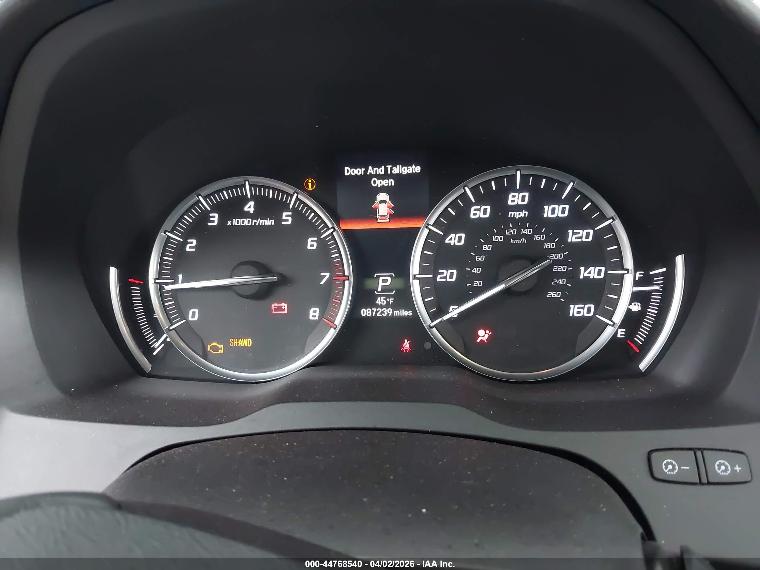 2014 Acura Mdx Technology Package Silver vin: 5FRYD4H42EB023082