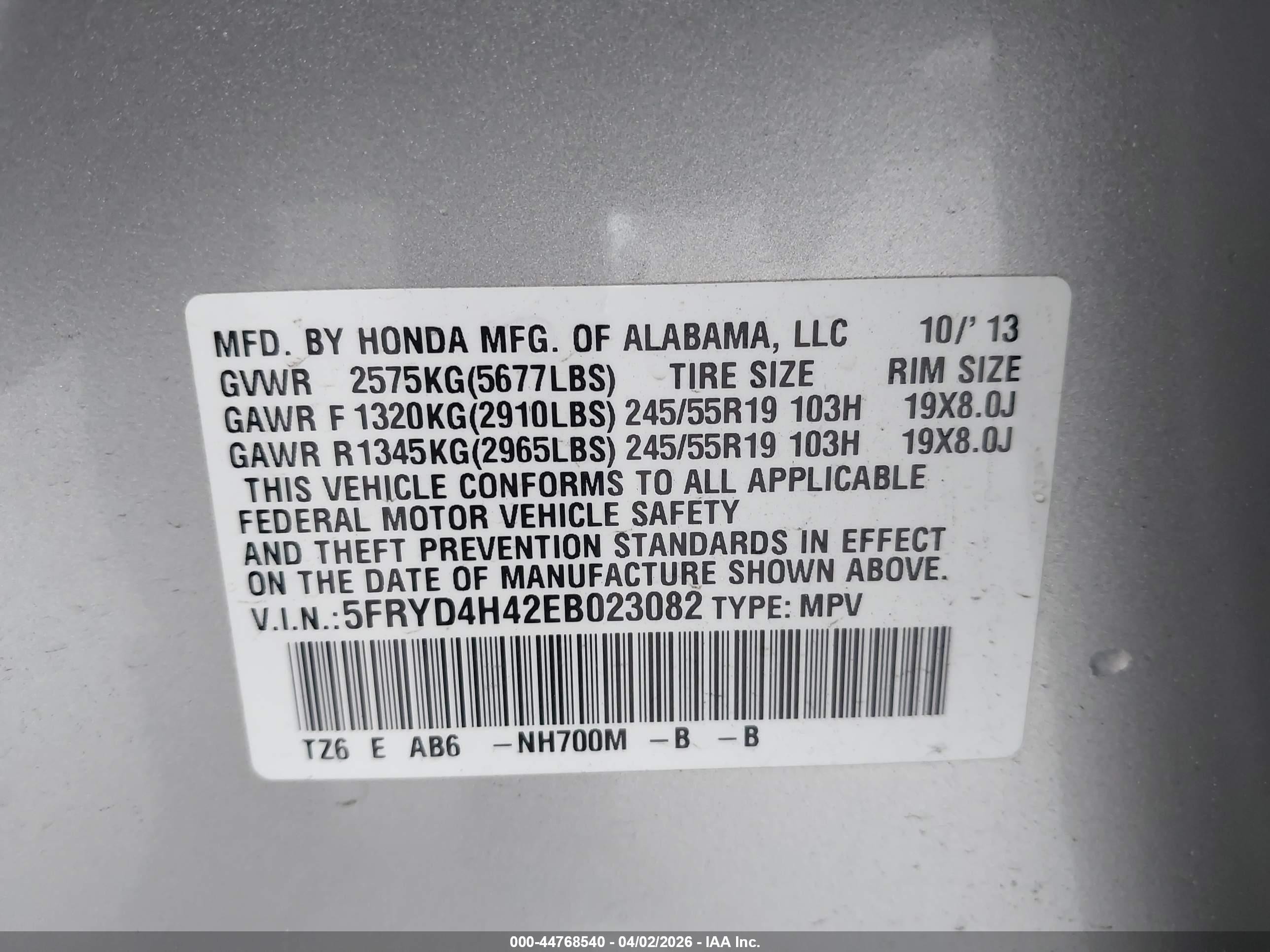 2014 Acura Mdx Technology Package Silver vin: 5FRYD4H42EB023082