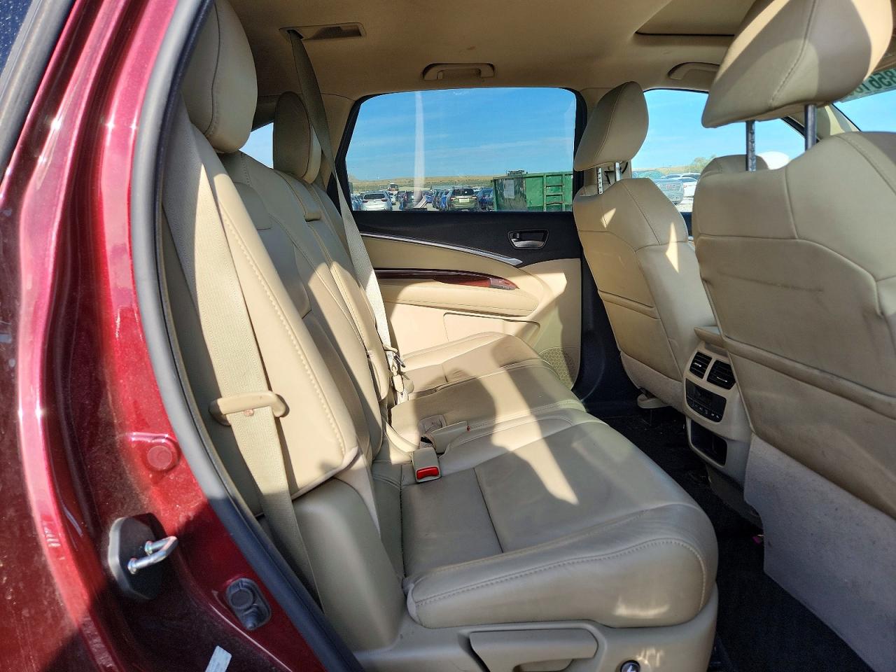 2014 Acura Mdx Technology Burgundy vin: 5FRYD4H42EB023390