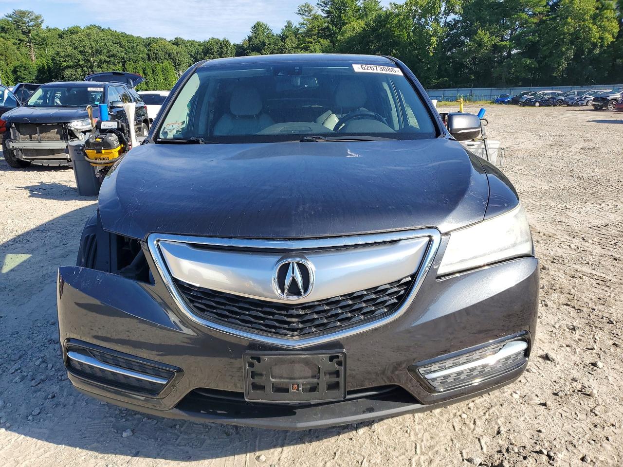 2014 Acura Mdx Technology Черный vin: 5FRYD4H42EB036107