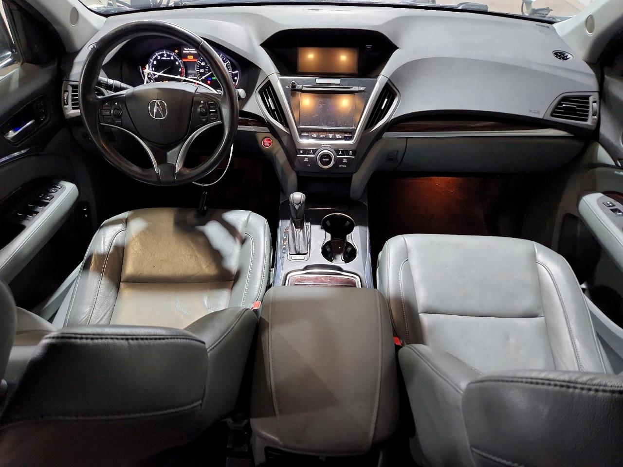 2014 Acura Mdx Technology White vin: 5FRYD4H42EB045566