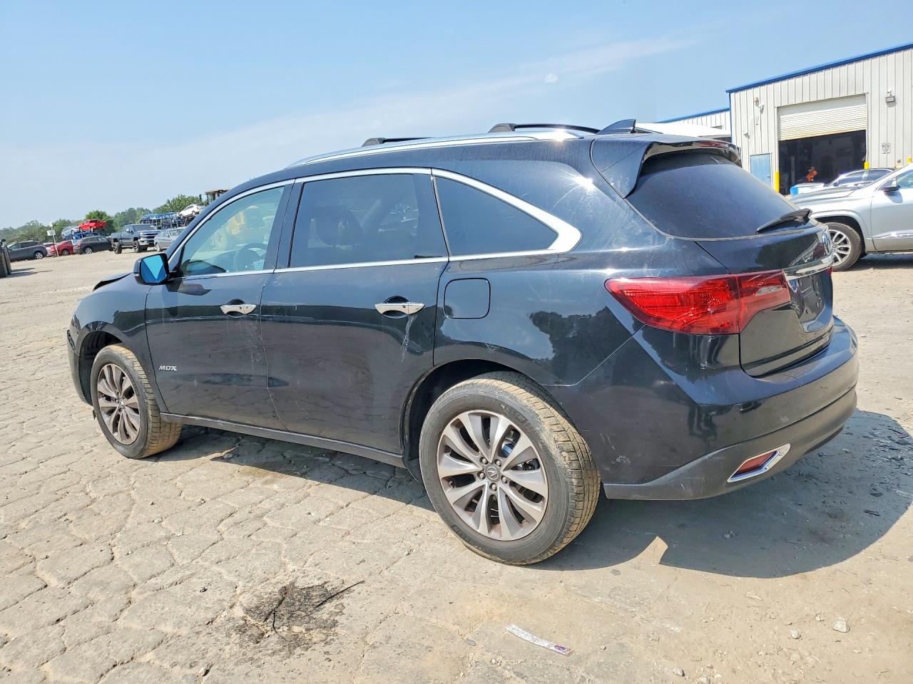2014 Acura Mdx Technology Black vin: 5FRYD4H42EB048578