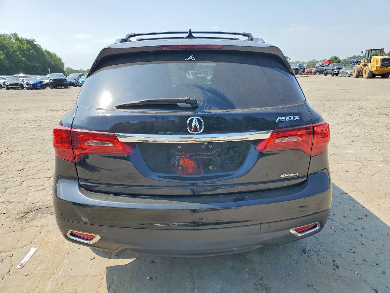 2014 Acura Mdx Technology Black vin: 5FRYD4H42EB048578