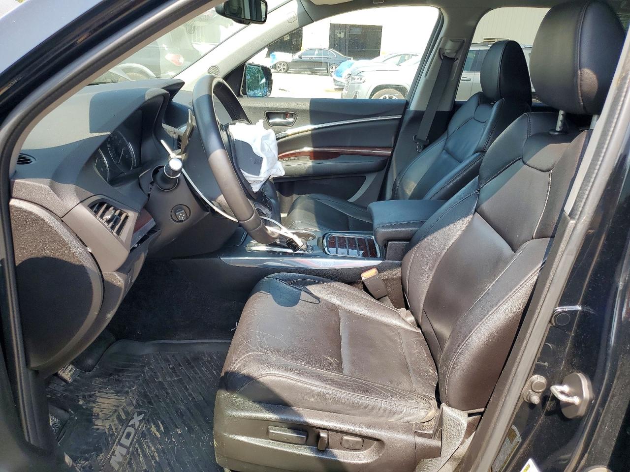 2014 Acura Mdx Technology Black vin: 5FRYD4H42EB048578