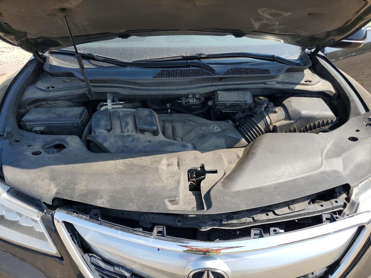 2014 Acura Mdx Technology Black vin: 5FRYD4H42EB048578
