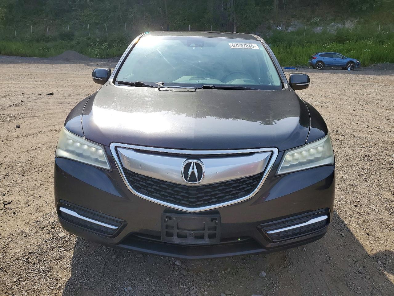 2014 Acura Mdx Technology Charcoal vin: 5FRYD4H42EB049990