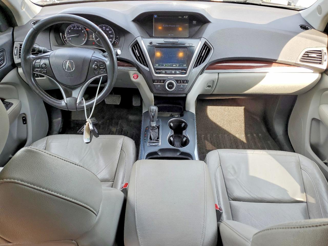 2014 Acura Mdx Technology Charcoal vin: 5FRYD4H42EB049990