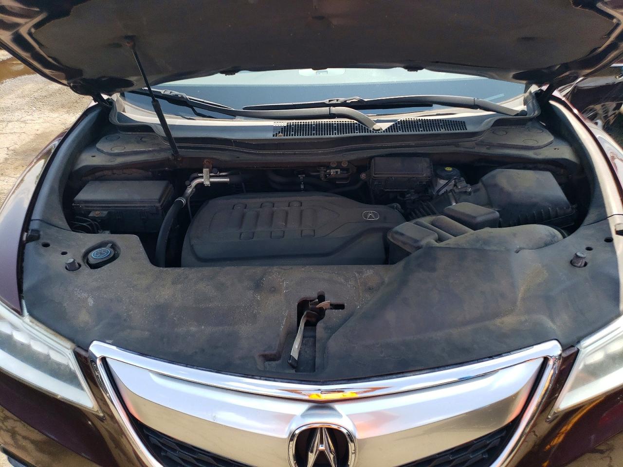 2015 Acura Mdx Technology Бордовый vin: 5FRYD4H42FB003318