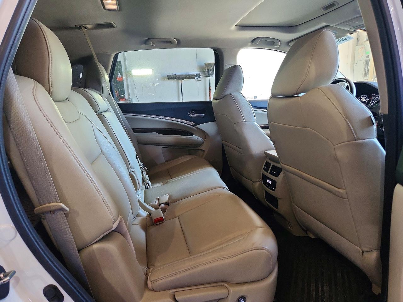 2015 Acura Mdx Technology White vin: 5FRYD4H42FB028560