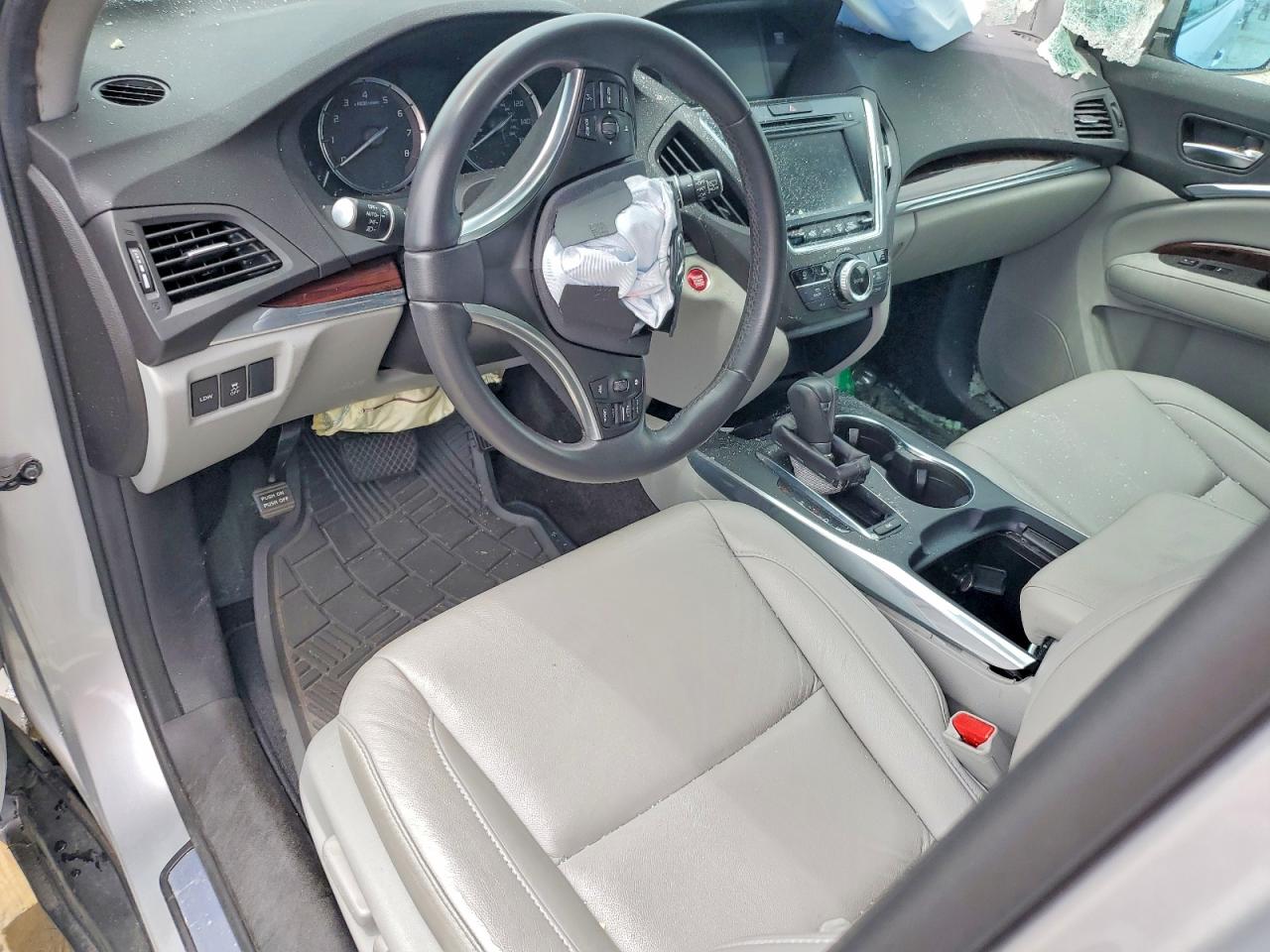 2014 Acura Mdx Technology Silver vin: 5FRYD4H43EB026900