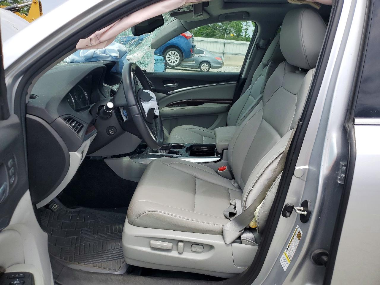 2014 Acura Mdx Technology Silver vin: 5FRYD4H43EB026900