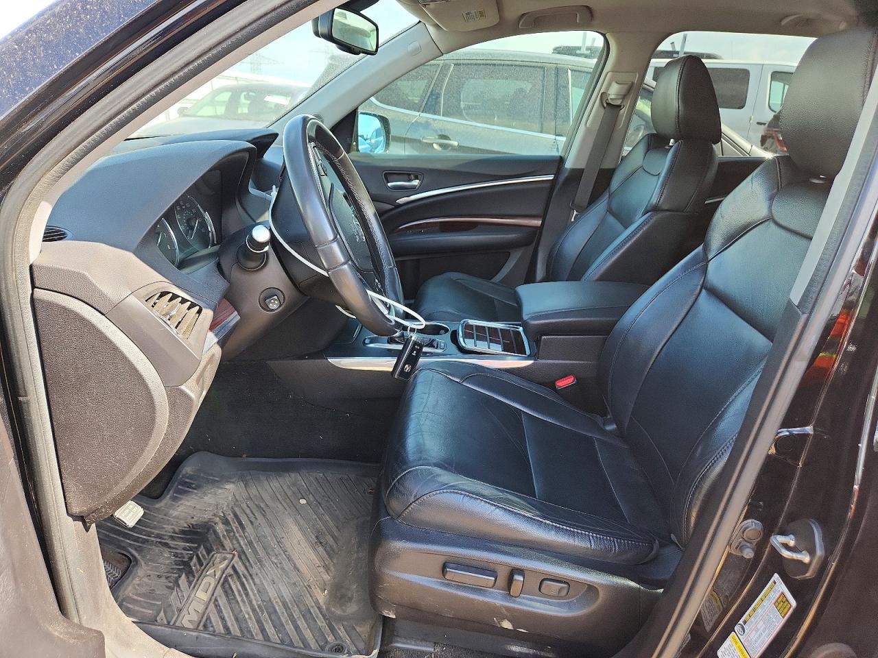 2014 Acura Mdx Technology Черный vin: 5FRYD4H43EB034107