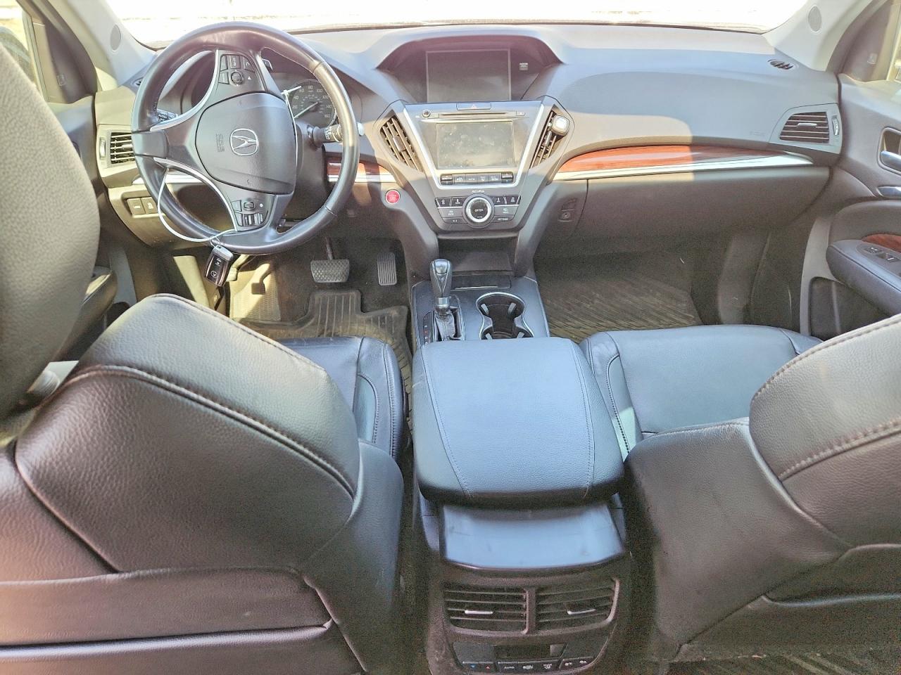 2014 Acura Mdx Technology Черный vin: 5FRYD4H43EB034107