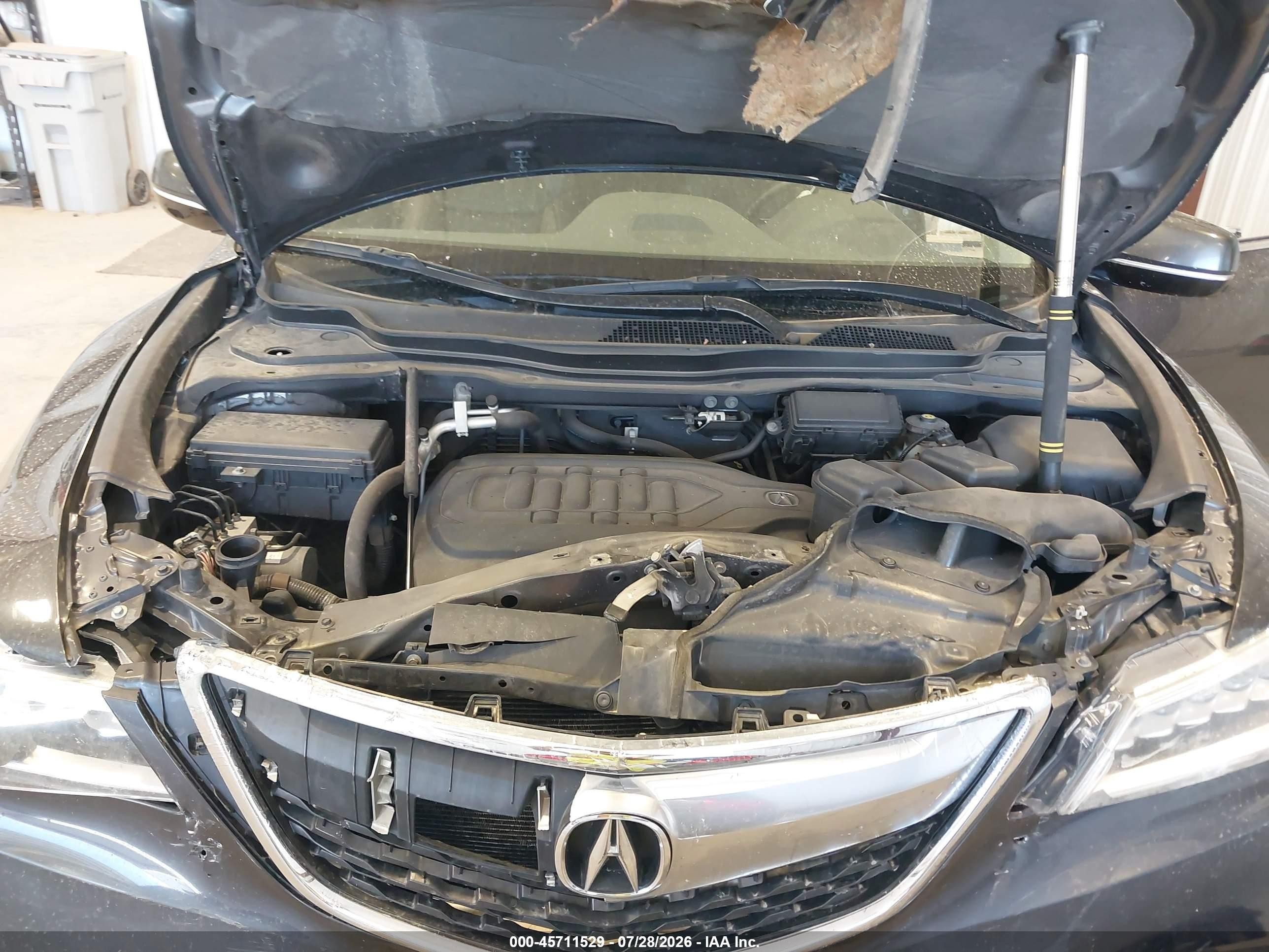 2014 Acura Mdx Technology Package Gray vin: 5FRYD4H43EB039596