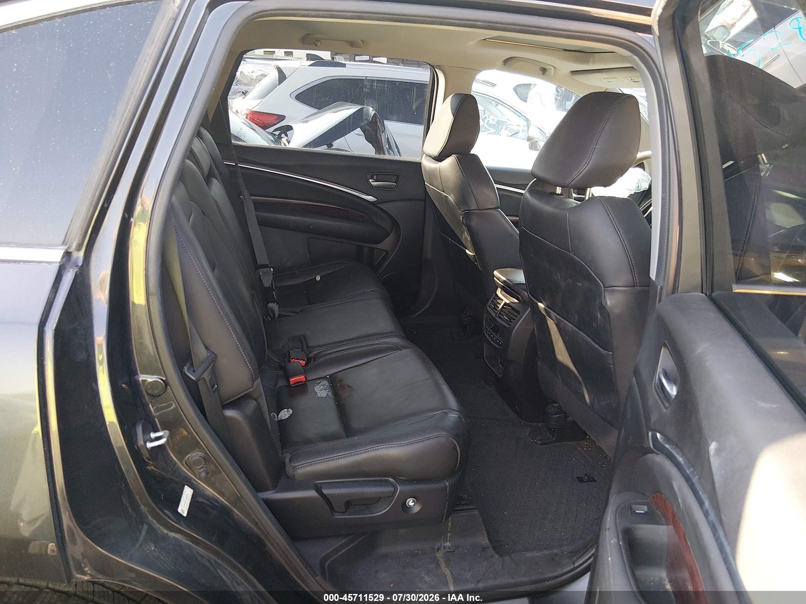 2014 Acura Mdx Technology Package Gray vin: 5FRYD4H43EB039596
