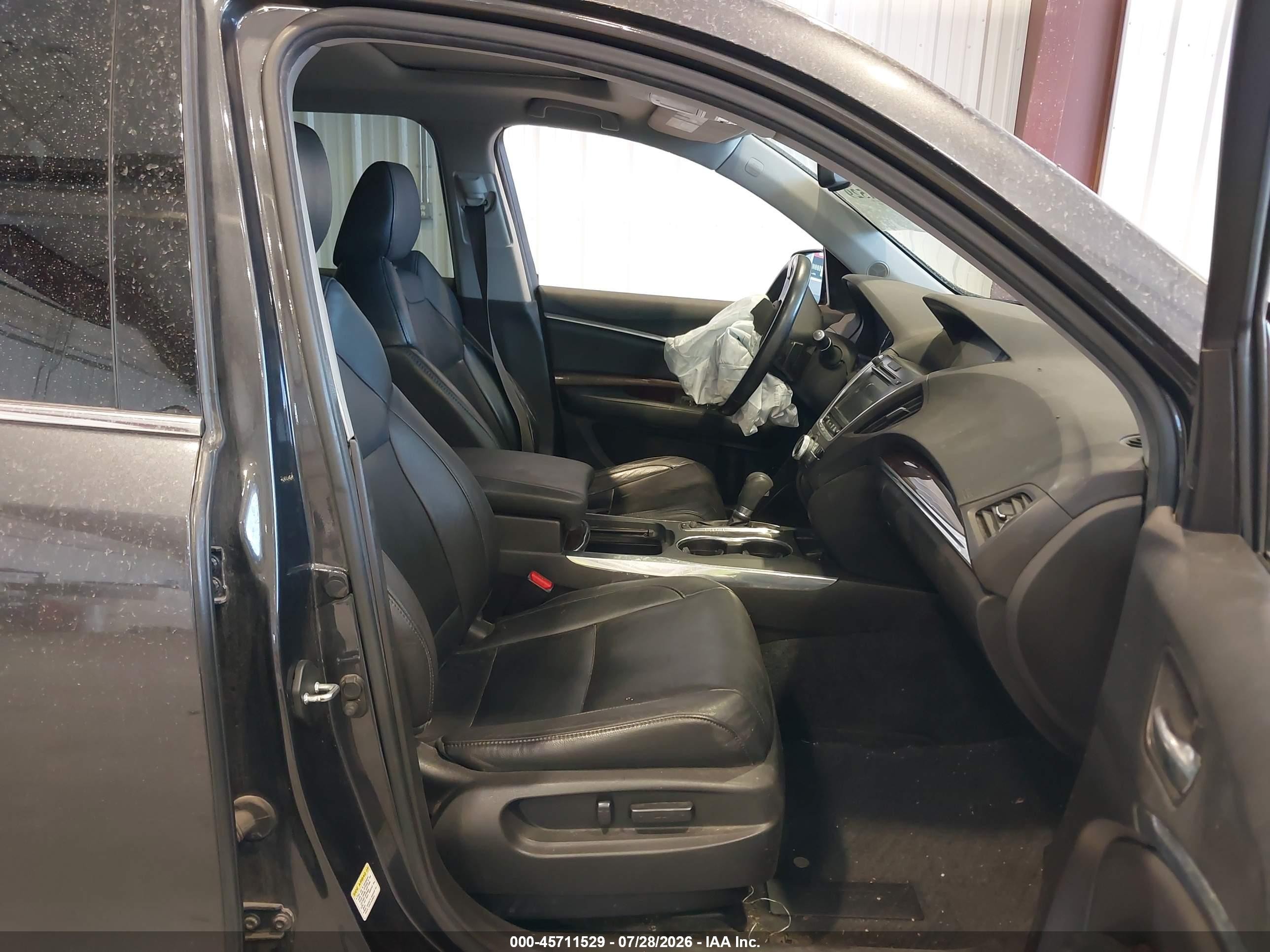 2014 Acura Mdx Technology Package Gray vin: 5FRYD4H43EB039596
