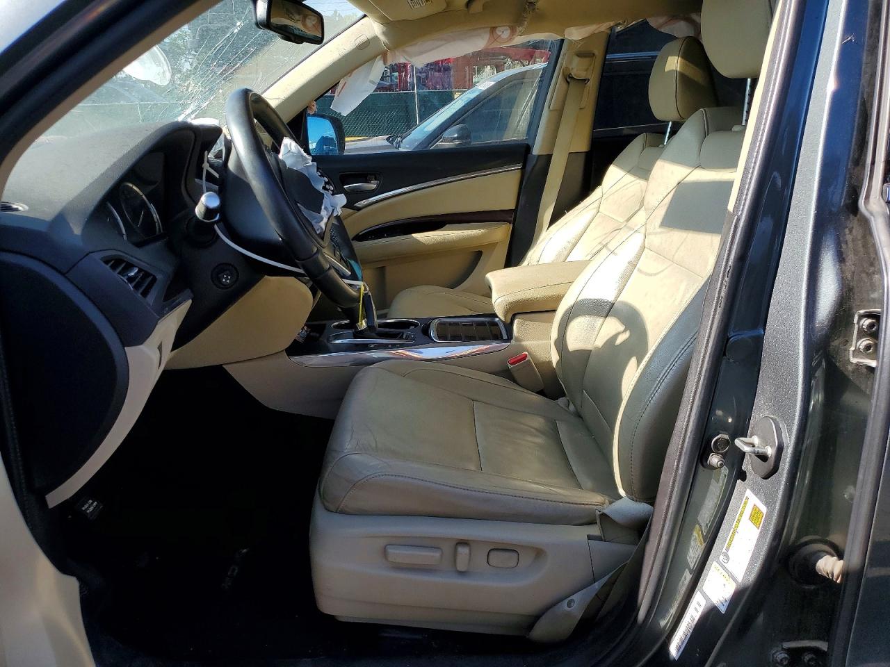 2014 Acura Mdx Technology Серый vin: 5FRYD4H43EB044121
