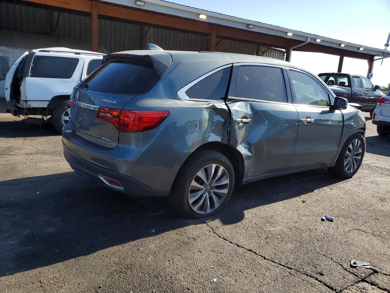 2014 Acura Mdx Technology Серый vin: 5FRYD4H43EB044121