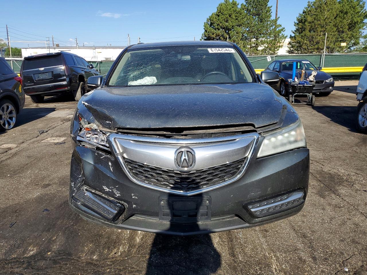 2014 Acura Mdx Technology Серый vin: 5FRYD4H43EB044121