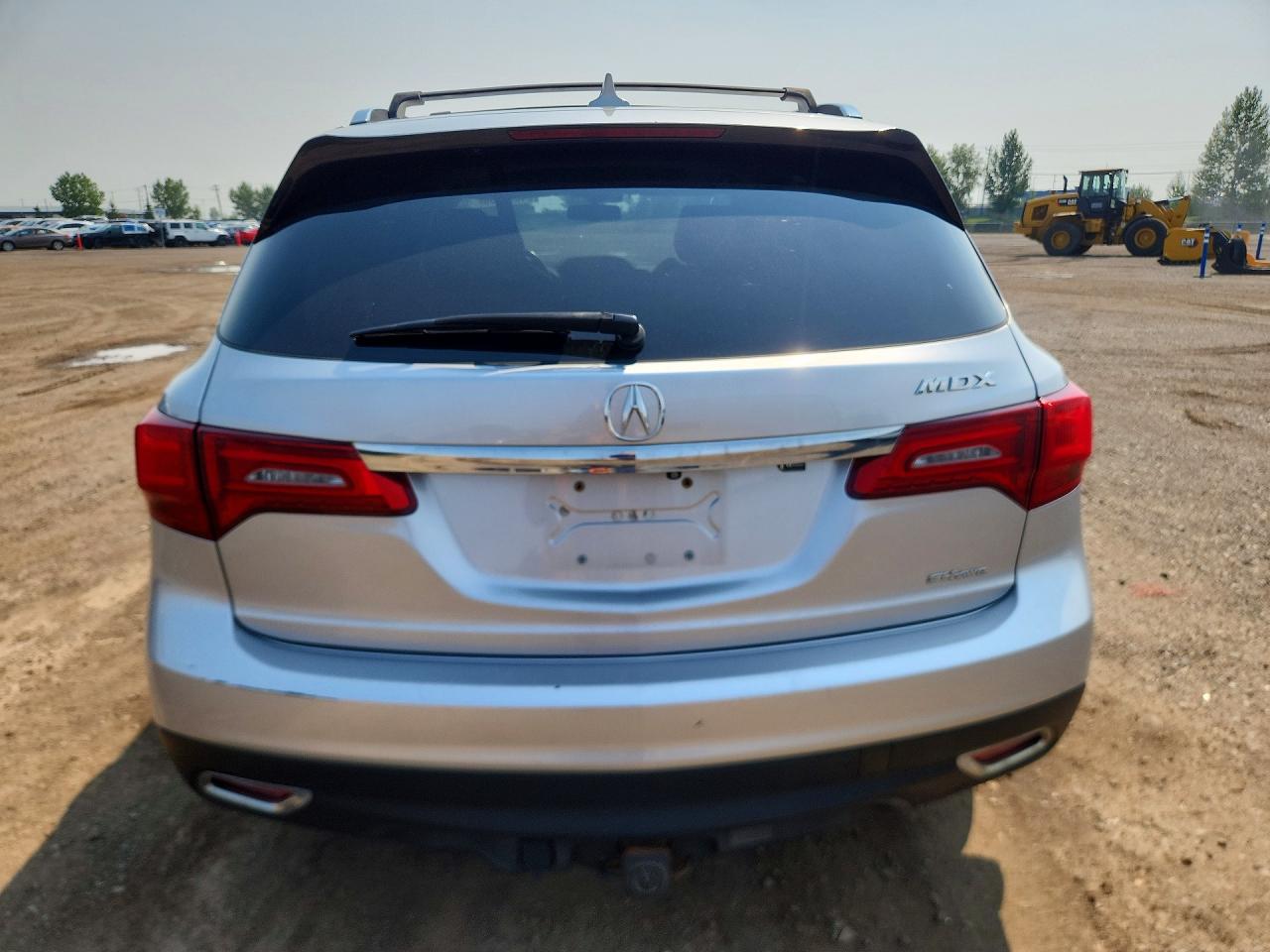2014 Acura Mdx Technology Silver vin: 5FRYD4H43EB502093