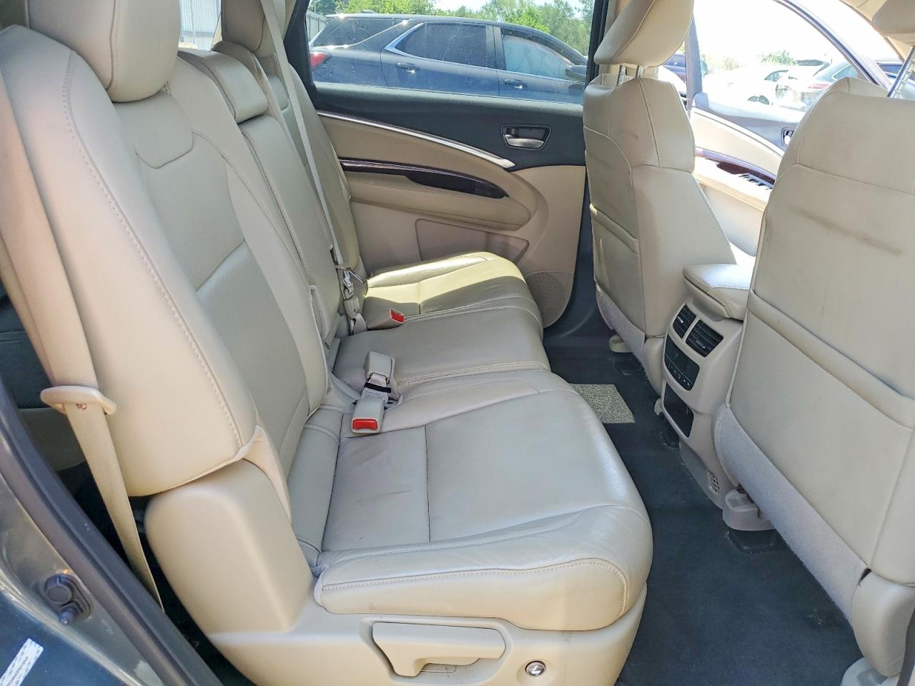 2015 Acura Mdx Technology Gray vin: 5FRYD4H43FB016949