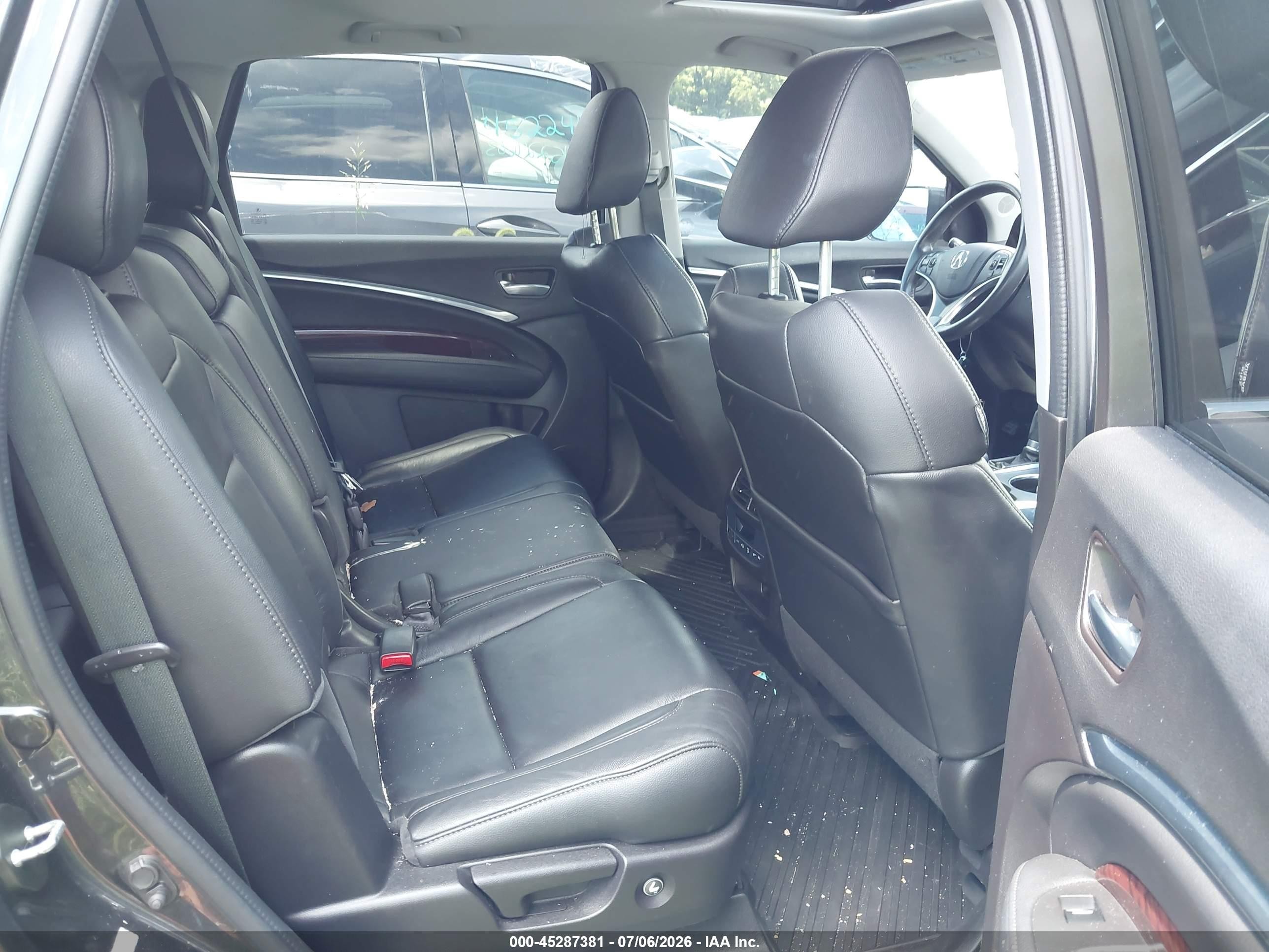 2015 Acura Mdx Technology Package Black vin: 5FRYD4H43FB021097
