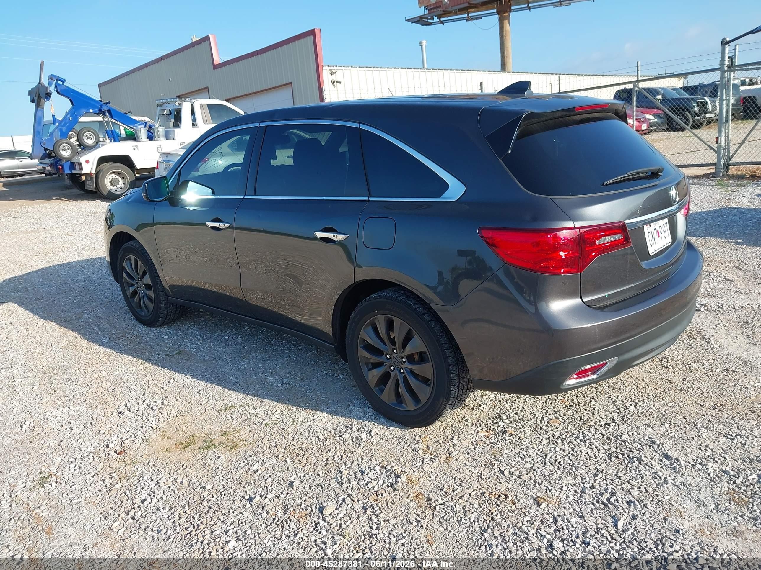 2015 Acura Mdx Technology Package Black vin: 5FRYD4H43FB021097
