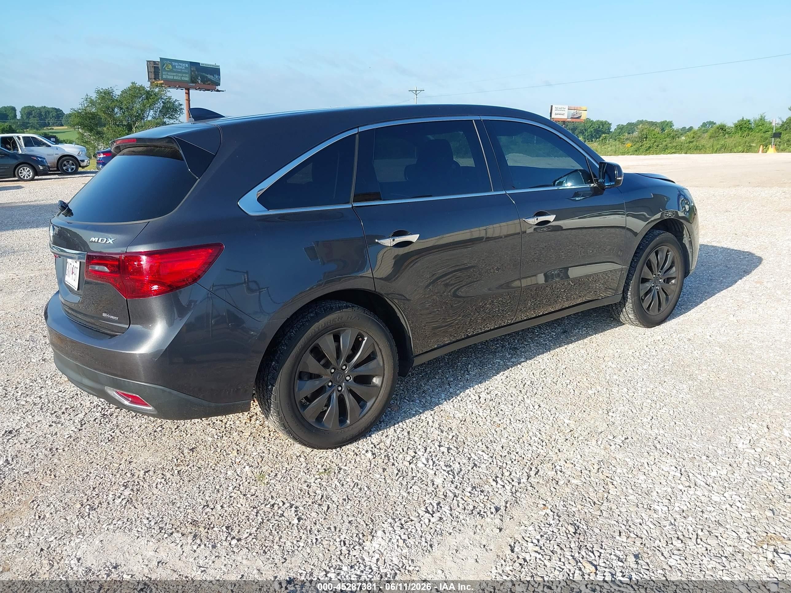 2015 Acura Mdx Technology Package Black vin: 5FRYD4H43FB021097