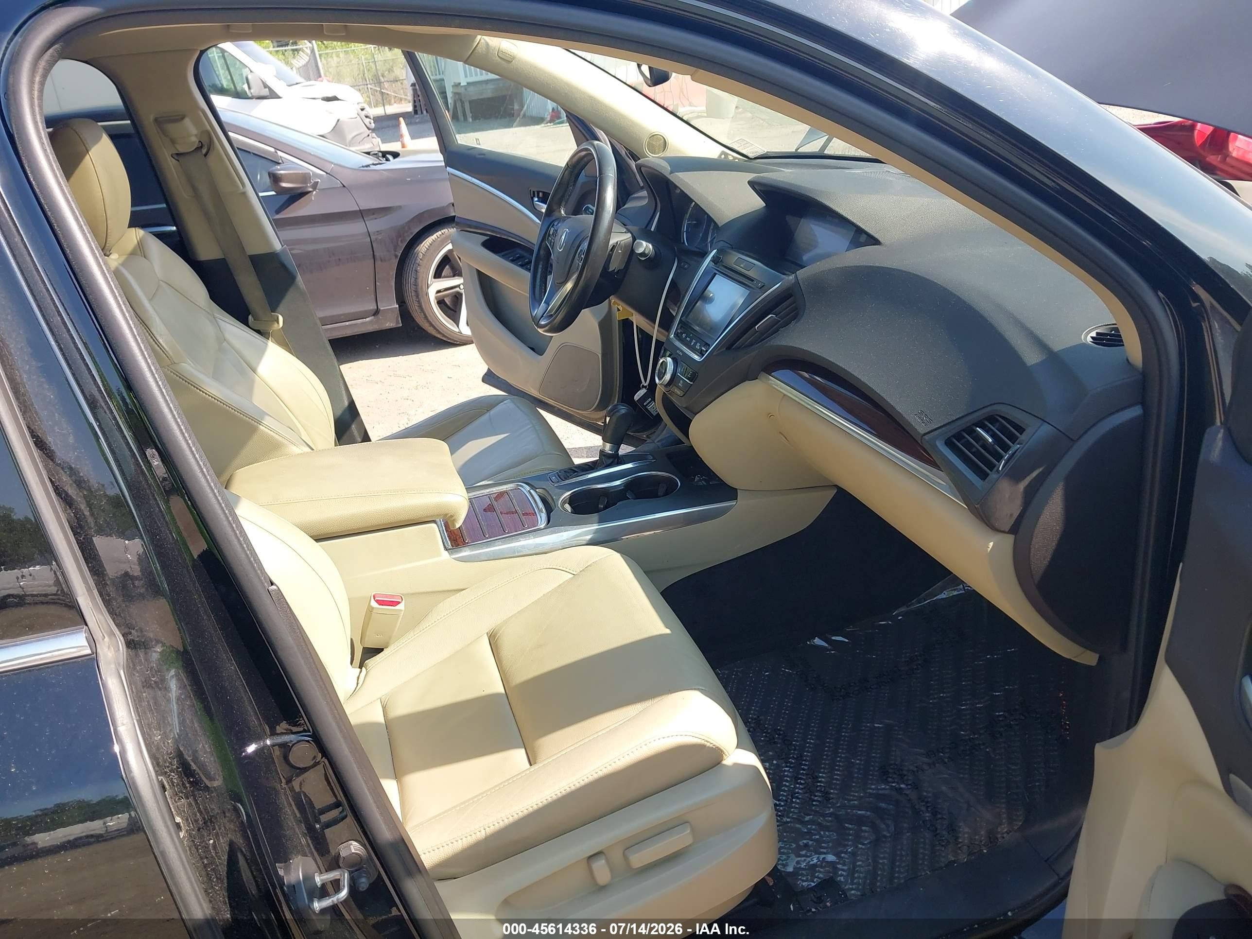 2014 Acura Mdx Technology Package Black vin: 5FRYD4H44EB010673