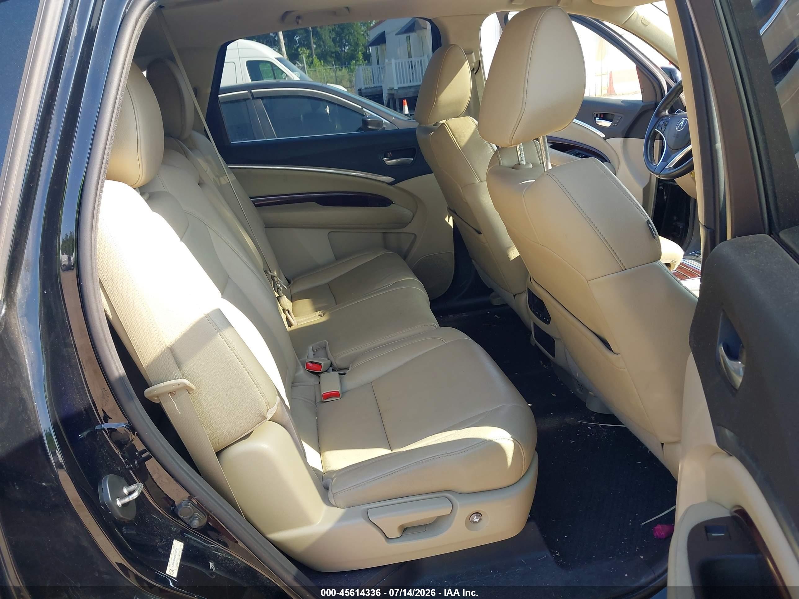 2014 Acura Mdx Technology Package Black vin: 5FRYD4H44EB010673