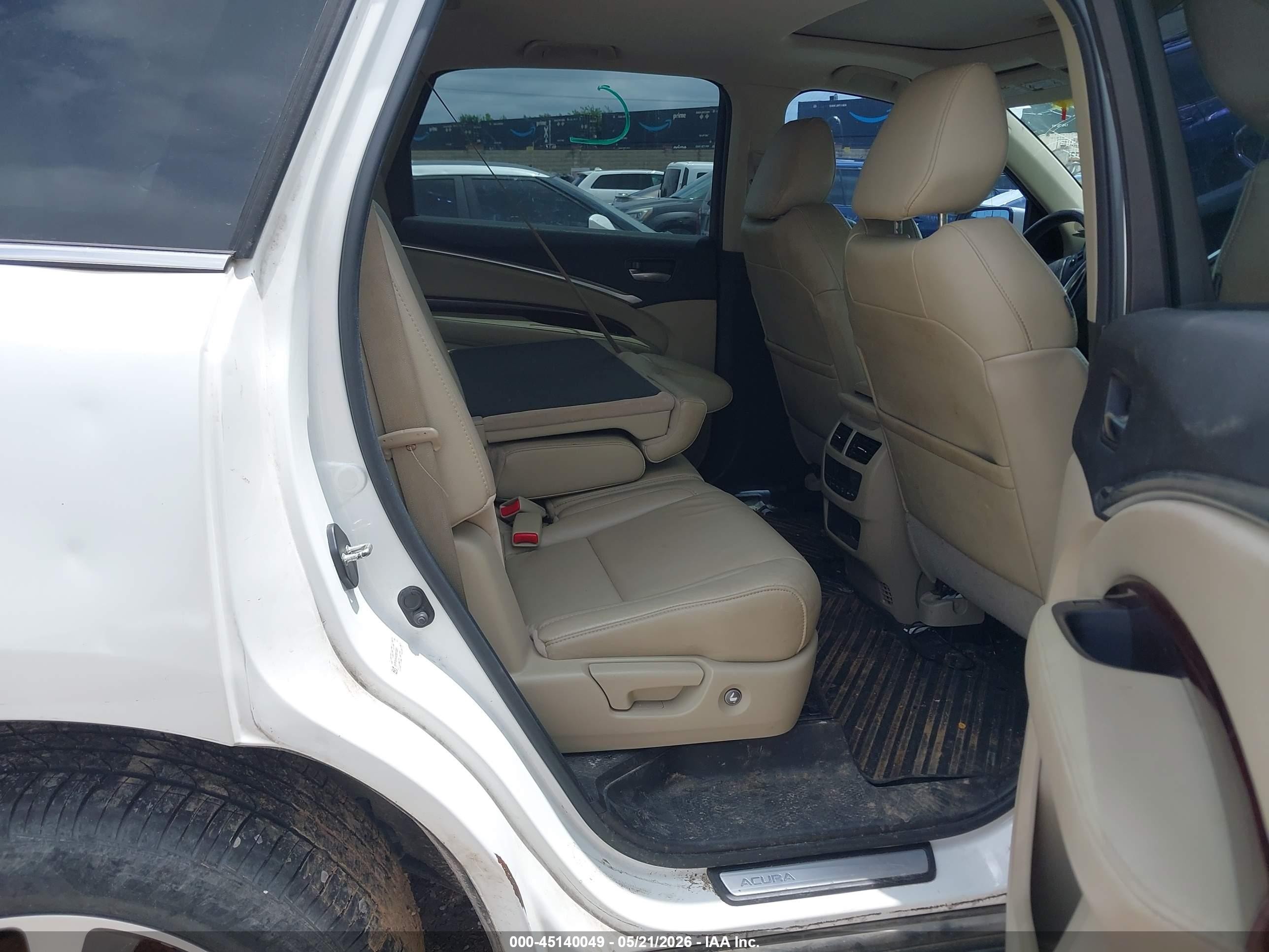 2014 Acura Mdx Technology Package White vin: 5FRYD4H44EB013301
