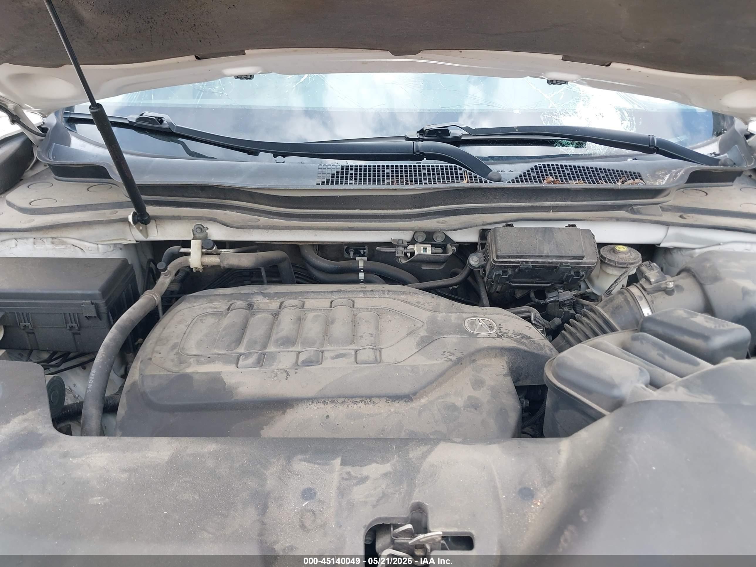 2014 Acura Mdx Technology Package White vin: 5FRYD4H44EB013301