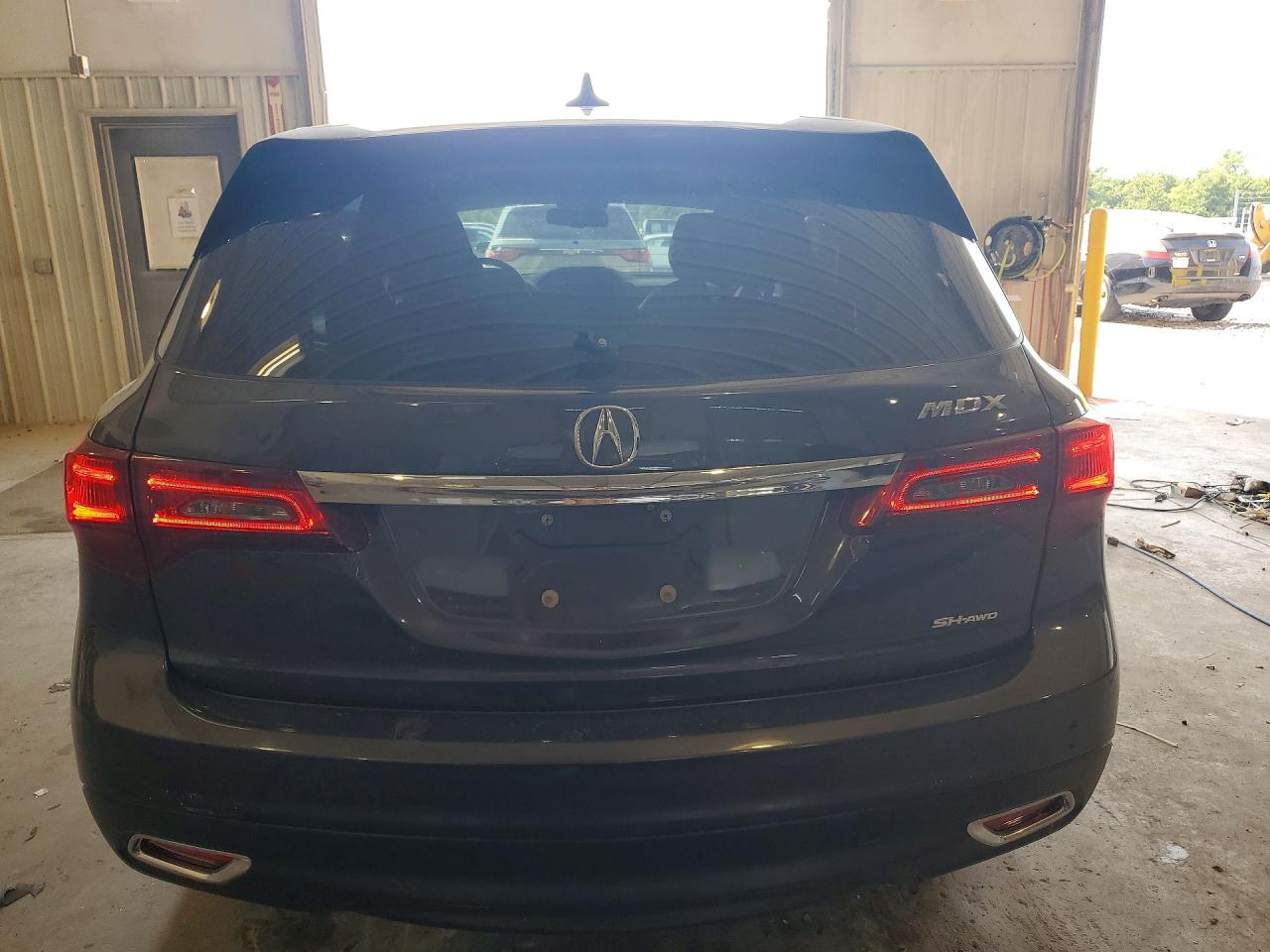 2014 Acura Mdx Technology Gray vin: 5FRYD4H44EB027957