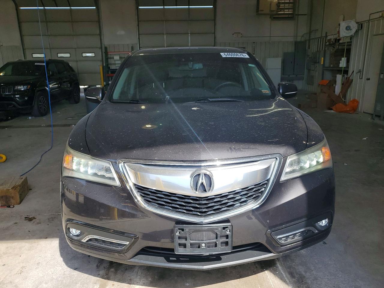 2014 Acura Mdx Technology Gray vin: 5FRYD4H44EB027957