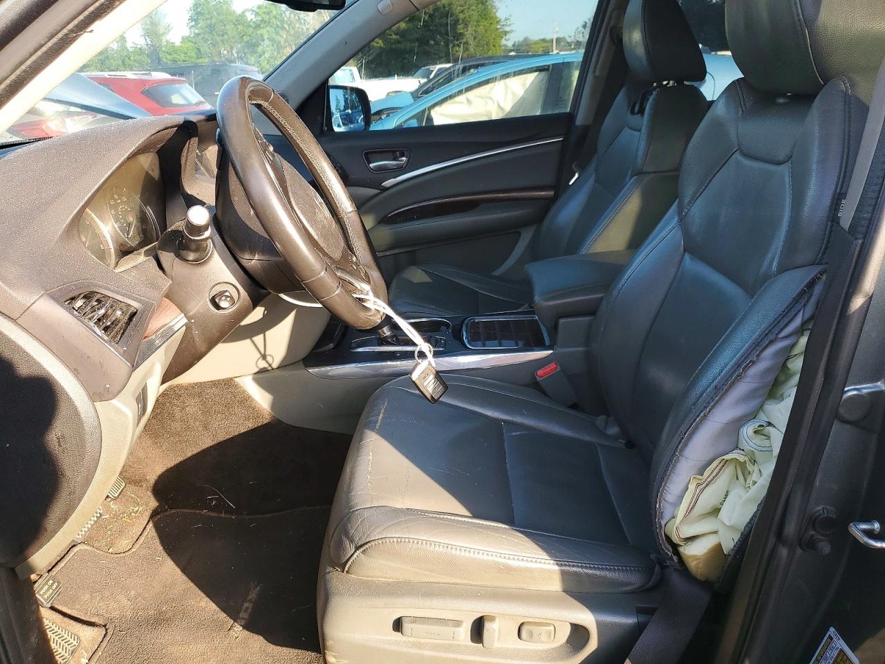 2014 Acura Mdx Technology Gray vin: 5FRYD4H44EB040997