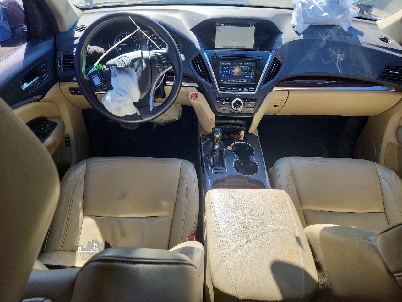 2014 Acura Mdx Technology Maroon vin: 5FRYD4H44EB044791