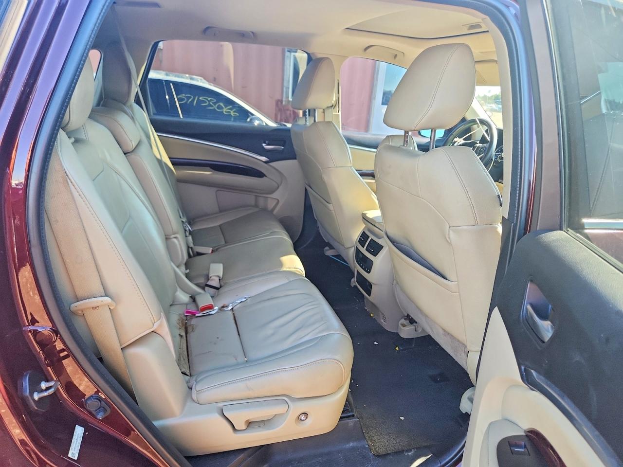 2014 Acura Mdx Technology Maroon vin: 5FRYD4H44EB044791