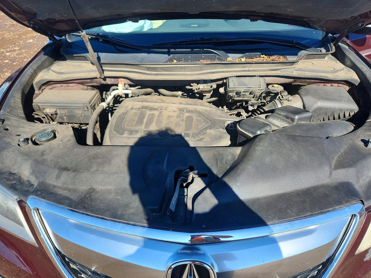 2014 Acura Mdx Technology Maroon vin: 5FRYD4H44EB044791